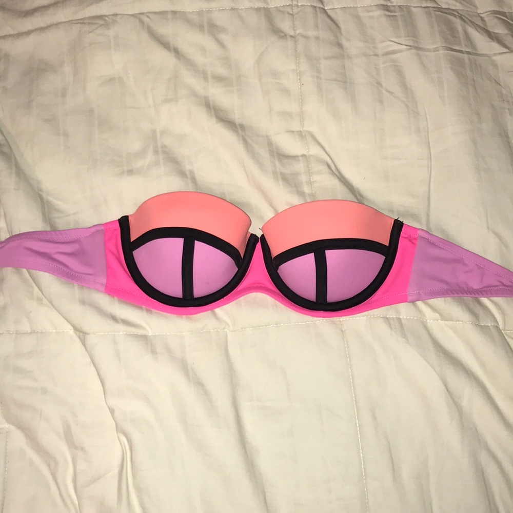 Victoria secret strapless bathing suit top